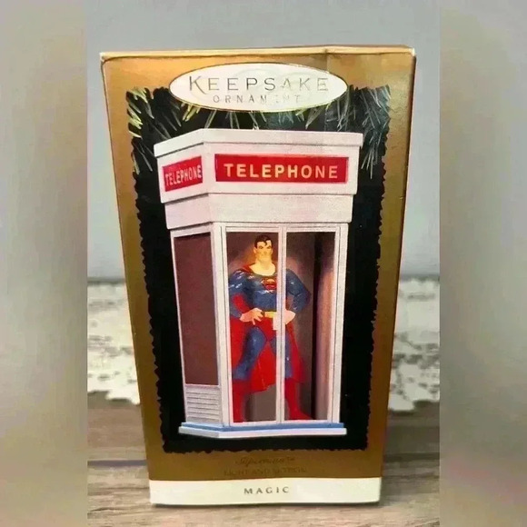 Hallmark Keepsake 1995 NEW “Superman” Magic Christmas Ornament- light & motion. - Picture 1 of 8